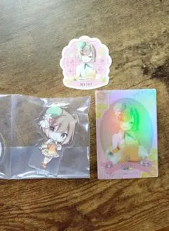 MEIKO アクリルキーホルダー クリアカード ステッカー フリューくじ