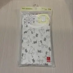 【新品未使用】UNIQLO ベビー ボディスーツ 長袖 70㎝