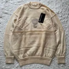 希少✨新品難あり　GELLAN EUROPE UOMO 長袖ニット　毛100%