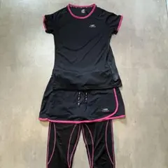 TIGORA トレーニングウェア スポーツウェア ランニングウェア ピンク