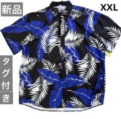 美品　EUOW XXL タグ付き 半袖 リゾート ビーチ　メンズ　ビックシャツ