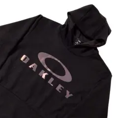 OAKLEY オークリー デカロゴ スウェットパーカー 黒 S