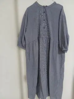 大特価！　チェック　シャツワンピース
