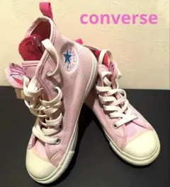 converse オールスターハイカット　19㎝　ピンク