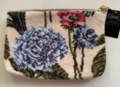 FEILER 花柄ポーチ 約23cm x 16cm