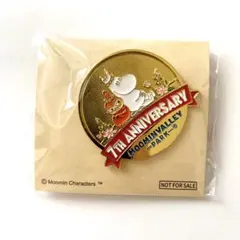 ムーミンバレーパーク　7th Anniversary ピンバッジ