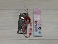 (ディズニー)シークレットビーズストラップ　ミニー