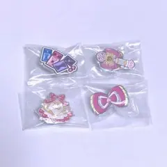 アイカツ！×プリパラ THE MOVIE ピンズコレクション 4点