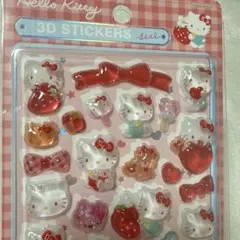 新品✨ハローキティ　3Dステッカーシール①