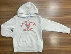 東京ディズニーリゾート パーカー グレー '83 裏起毛　140cm