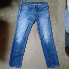 リーバイス511w34L32 デニムブルー スリムジーンズ