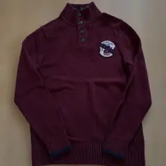 TOMMY HILFIGER バーガンディ ニット L