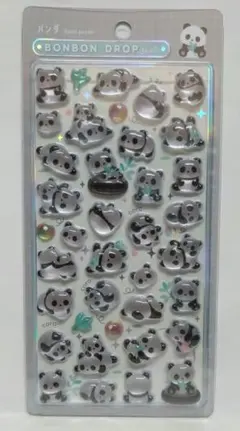 ボンボンドロップシール　パンダ　正規品