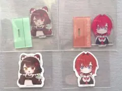 チョコエッグプラス 戌亥とこ アンジュ クリアスタンド ダイカットシールセット