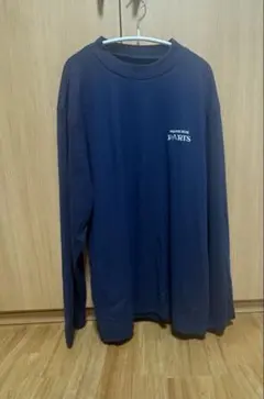 値下げ！ネイビー 長袖カットソー Lサイズ PARIS