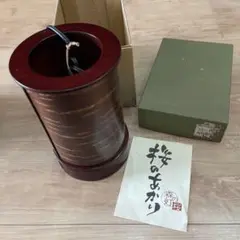 桜のあかり　丸行燈　 AC電源付き