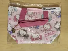 ハローキティ 50周年アニバーサリー　一番くじ　チャーム付きミニトート