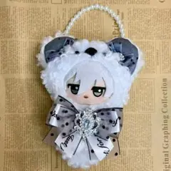 ぬい服 10cm ちびぐるみ おすわり ニャンコ 着せ替え服