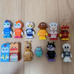 アンパンマン フィギュア ブロックラボ 10体　おまけ付き