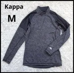 ☆消臭効果☆Kappa カッパ モックネックスポーツアンダーウェア ブラック Mのサムネイル
