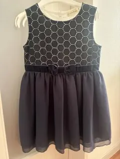 branshes ネイビーワンピース100cm カーディガン白セット♡フォーマル