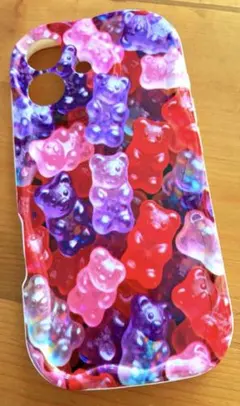 クマ型グミデザイン ソフトケース　iPhone17