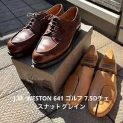 J.M. WESTON 641 ゴルフ 7.5Dチェスナットグレインのサムネイル