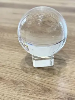 星模様クリスタルボール 7 個セット透明樹脂製 約 4.3cmギフトボックス