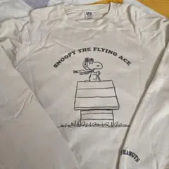 スヌーピー PEANUTS スウェット　アイボリー Mサイズ