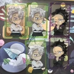 鬼滅の刃　ナンジャタウン　不死川実弥　不死川玄弥 クリアカードセット