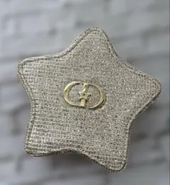 【Dior】クリスマスコフレ 星型ゴールドポーチ2025