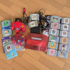 Nintendo64本体セット　ソフト17本