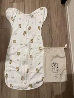 Coperta ベビースリーパー スワドルL クマ柄