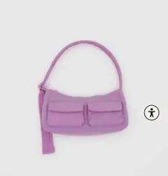 【新品未使用】BAGGU Cargo Shoulder Bag Peonyのサムネイル