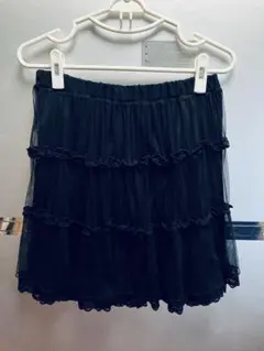 axes 黒 フレアスカート