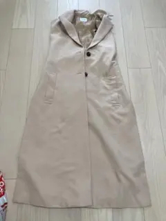 ベージュ トレンチコート S