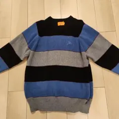 Keboz ストライプ ニットセーター