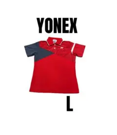 【YONEXヨネックス】美品　半袖ポロシャツ　バドミントン　スポーツウェア　L
