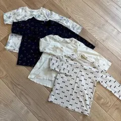 100〜110サイズ　女児ロンTセット
