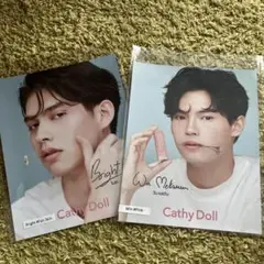 Cathy Doll Bright & Win サイン入りポスターセット