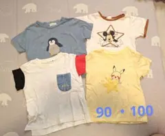 90サイズ　キッズ半袖シャツ　セット売