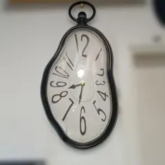 溶ける時計 ダリ風 ウォールクロック