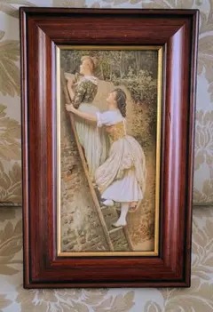 印刷複製画 フランシスコ•デ•ゴヤ着衣のマハ婦人木製額縁 絵画 美術