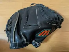 レア品 ミズノ ビューリーグ Mラベル 軟式キャッチャーミット