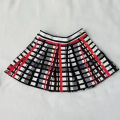 プチバトー　チェック♡プリーツスカート　サイズ95