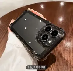 iPhone13/14 スマホケース ブラック ソフト