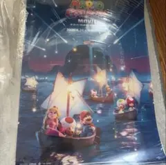 ザ・スーパーマリオギャラクシー　ムービー　映画　前売り特典ポスター　１枚