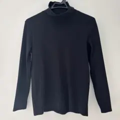 UNIQLO ユニクロ タートルネック 黒 長袖 L