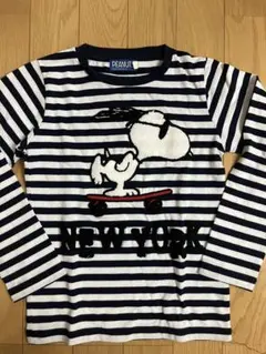 スヌーピーボーダーSNOOPY 120長袖 男女兼用