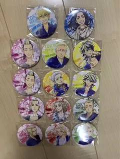 東京リベンジャーズ　缶バッチ　14個